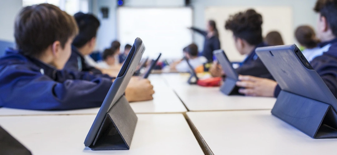 desks with tablets